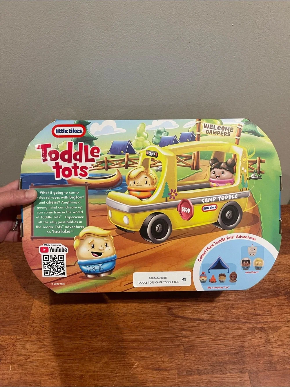 Little Tikes Toddle Tots Camp Tottle School Bus Playset